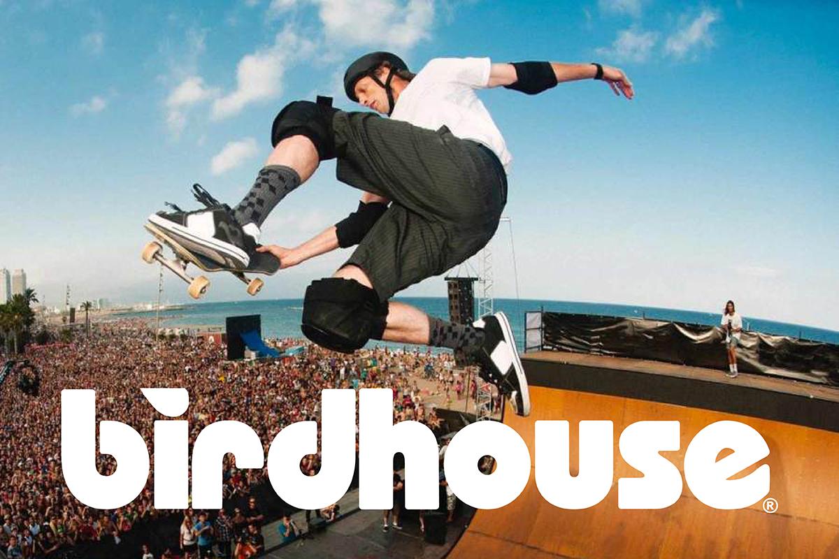Skate Deck Birdhouse Clive Dixon Skull 2022 - Neuf