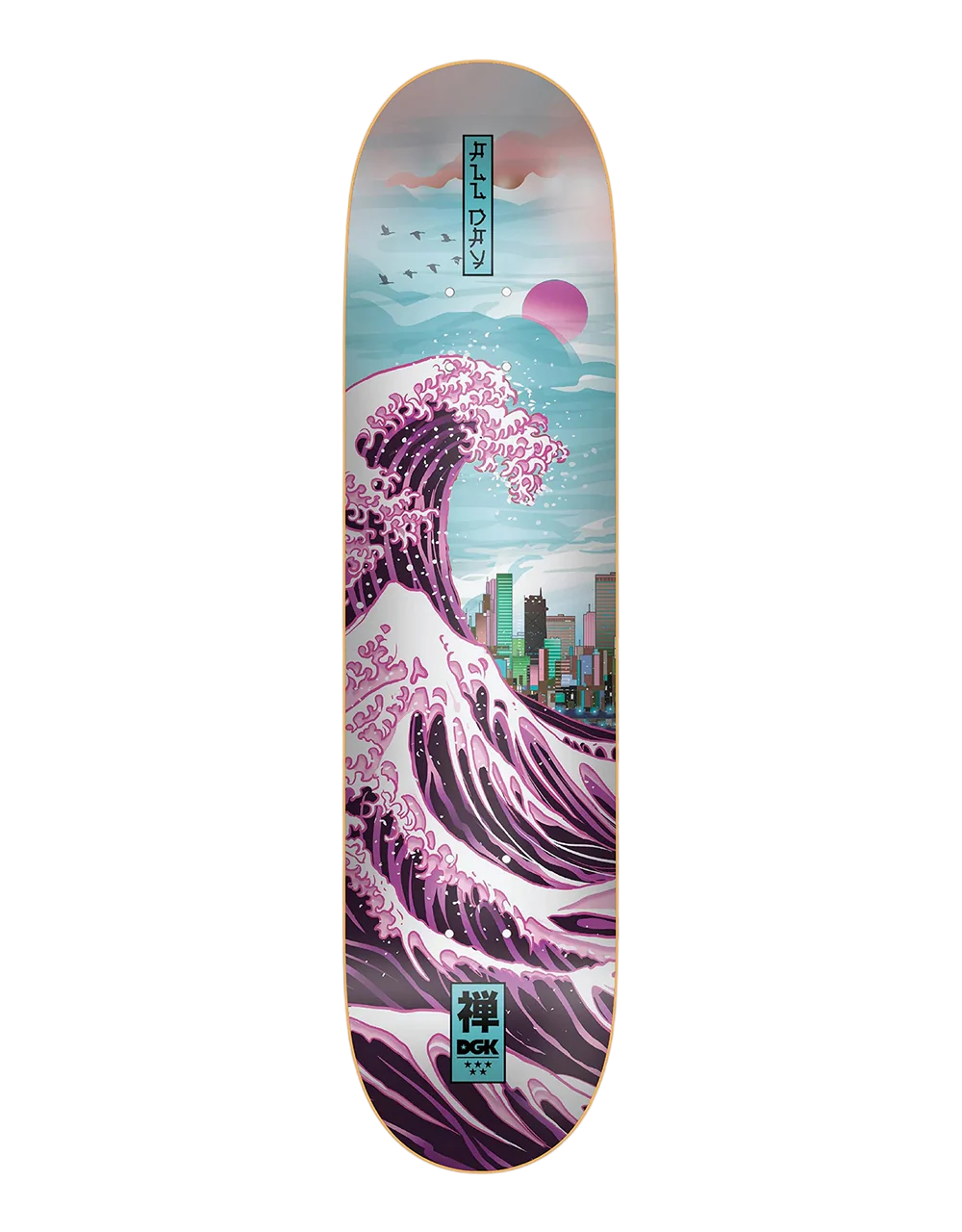 DGK Zen Skateboard Deck - 8.1"