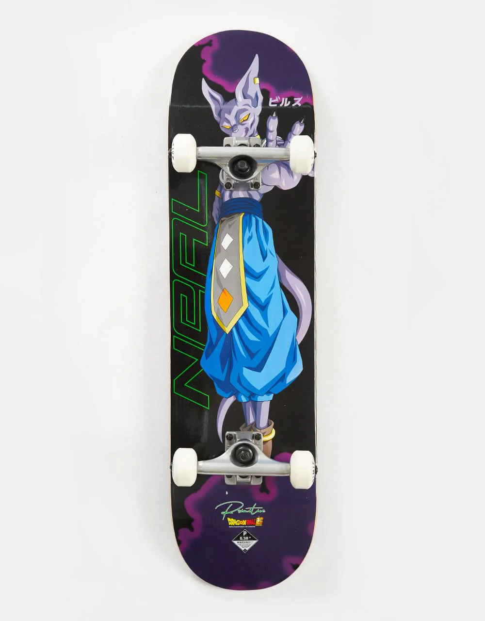 Dragon Ball Super - DBZ X Neal Zamasu 8.125” Primitive Skateboard Deck