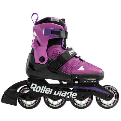 Rollerblade Microblade Adjustable Kids Skates - Purple/Black