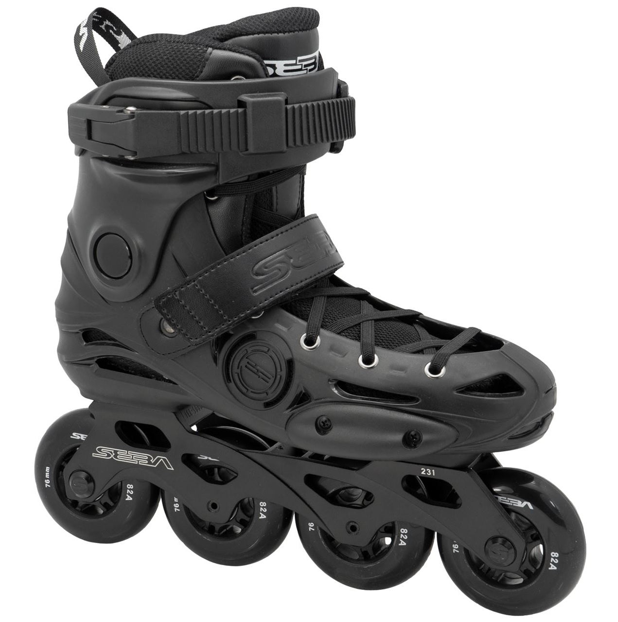 Seba E3 Junior Adjustable Inline Skates - Black