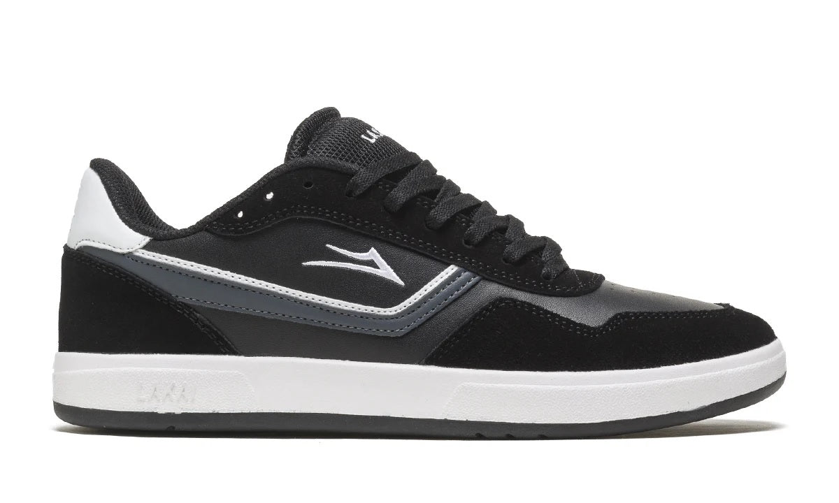 Lakai Terrace Skate Shoes Black Suede