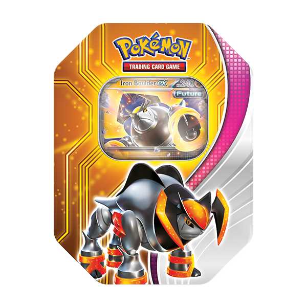 iron boulder pokemon card value Pokémon TCG: Paradox Destinies Tin