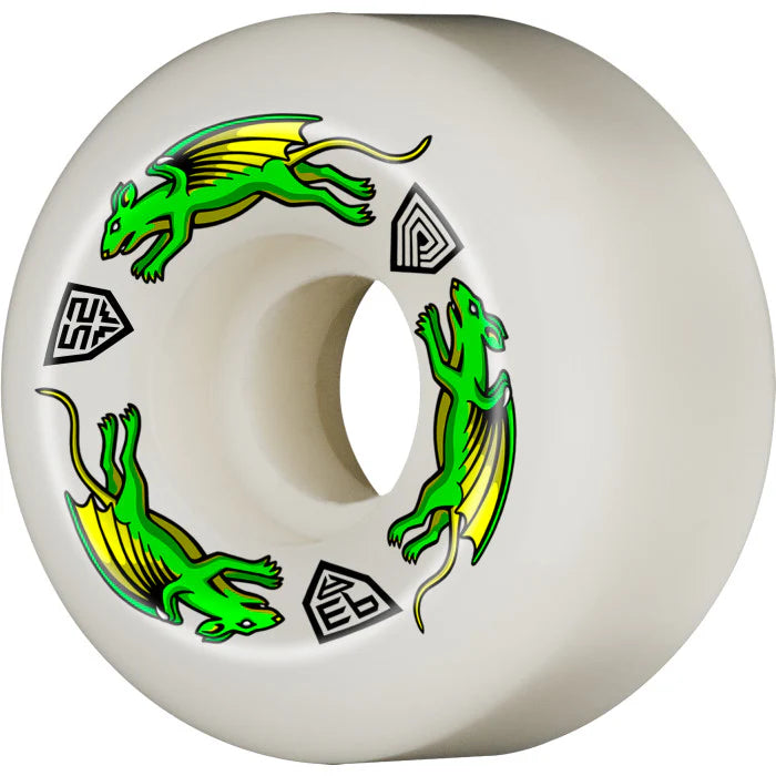 POWELL DRAGON FORMULA 52×31mm 93A Powell Peralta Dragon 52mm X 31mm 93a Green - CalStreets