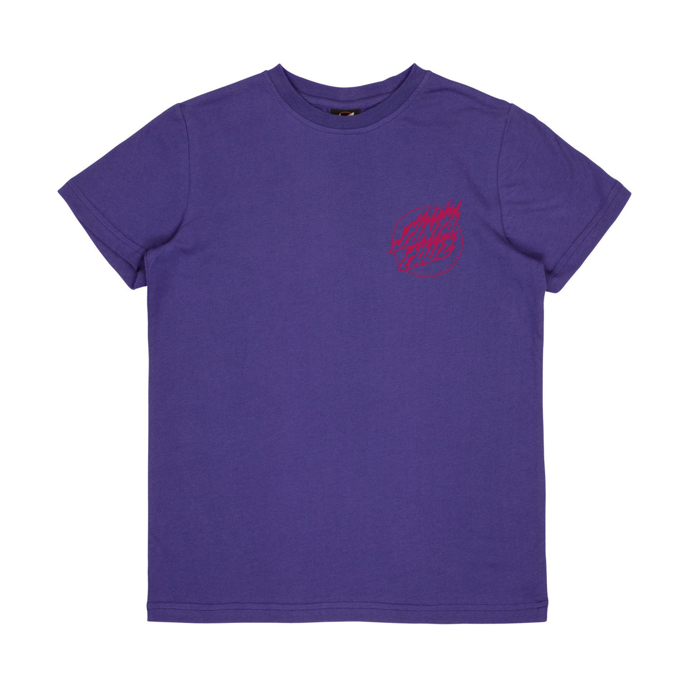 Santa Cruz X Pokémon Charmander Flame Dot Youth T-Shirt - Purple