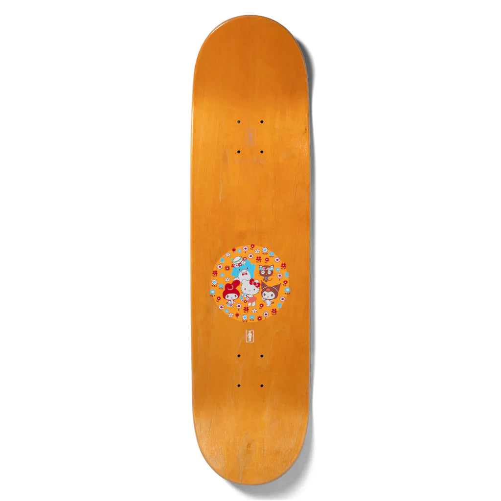 Girl Pacheco Hello Kitty And Friends Skateboard Deck - 8.0"