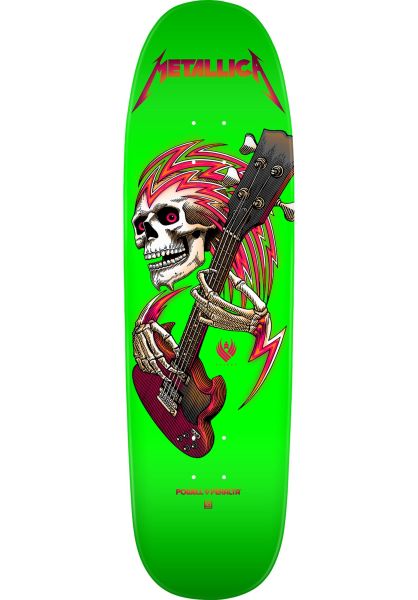 Tabla Powell Peralta Flight X Metallica verde lima 9,26