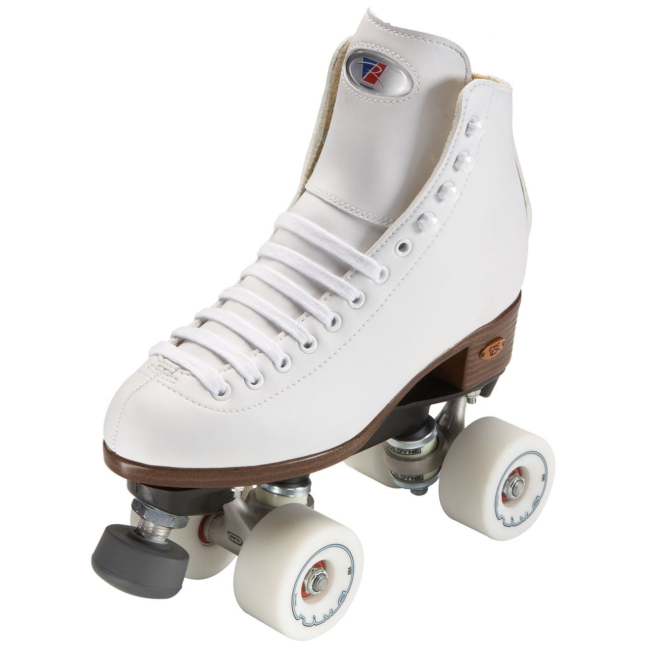 Riedell 111 Angel Roller Skates White - Medium Width
