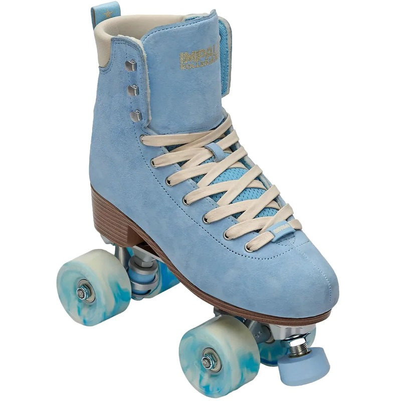 Impala Samira Quad Roller Skates Dusty Blue Slick's Skate Store