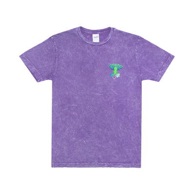 RIPNDIP The Unknown T Shirt - Purple Mineral Wash