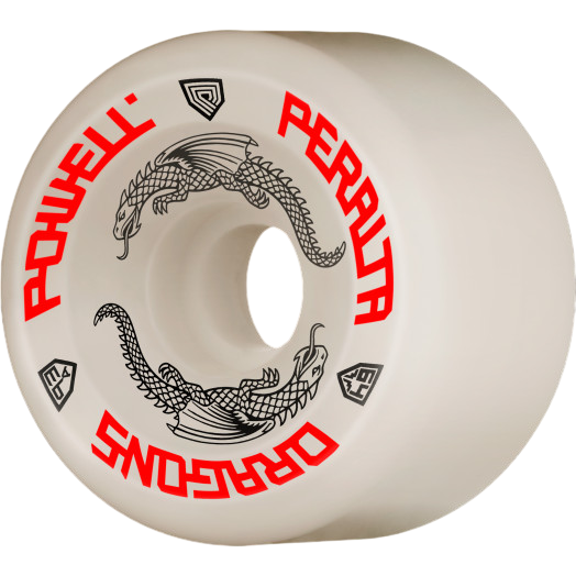 Powell Peralta Dragon Formula Skateboard Wheels - 64mm 93a