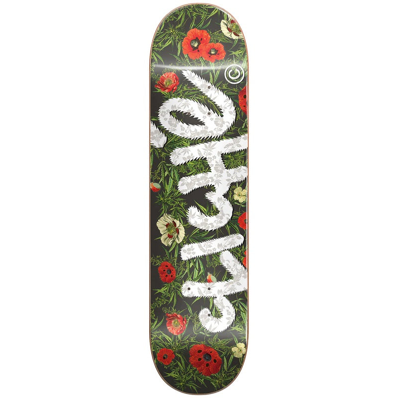 Cliche Botanical RHM Charcoal Skateboard Deck - 8.0"