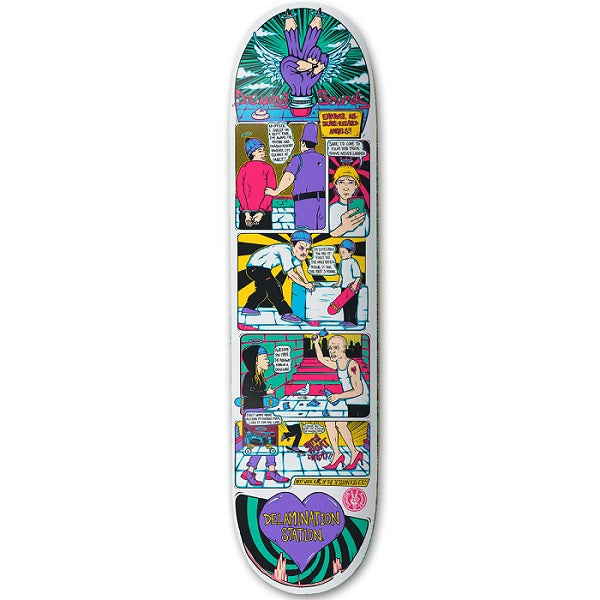 Drawing Boards Empower Your Angels Skateboard Deck 8.0"