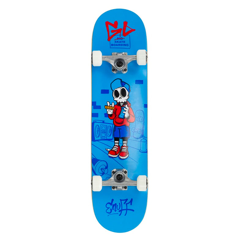Enuff Skully Blue Mini Skateboard - 7.25"