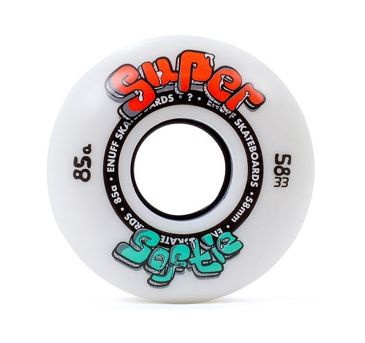 Enuff Super Softie Skateboard Wheels - 58mm 85a