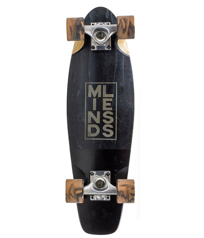 Mindless Stained Daily III Cruiser Skateboard - Black 24"