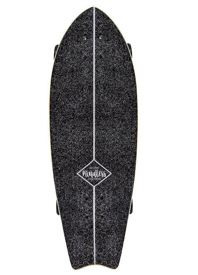 Mindless Surf Skate Fish Tail Black - 29.5"