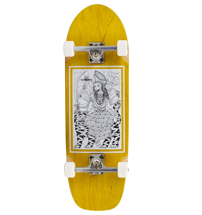 Mindless Tiger Sword Mustard Cruiser Skateboard - 30"