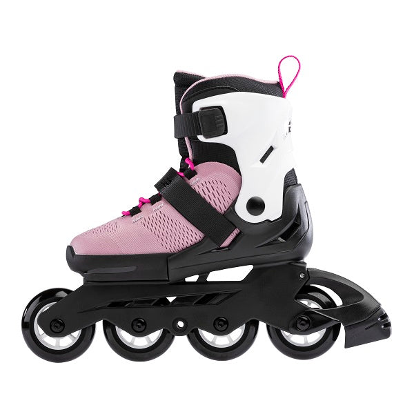 Rollerblade Microblade Adjustable Kids Skates - Pink/White