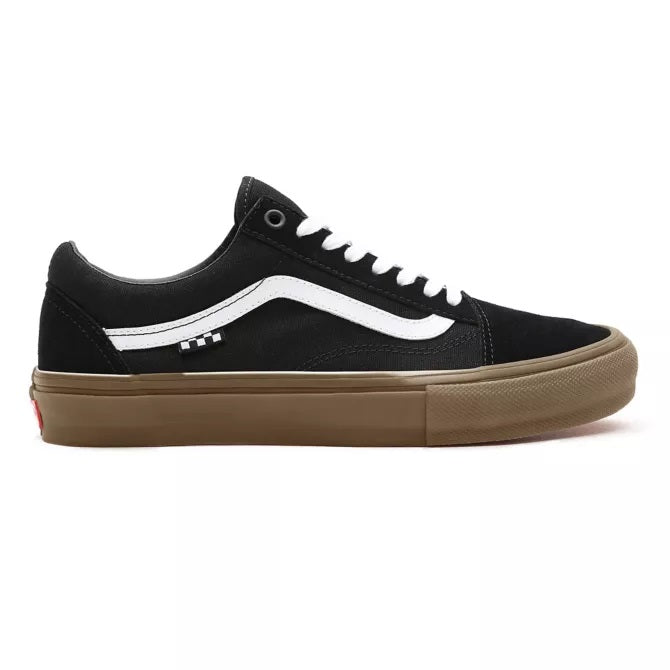 Vans Skate Old Skool Shoes Black/Gum – Slick's Skate Store