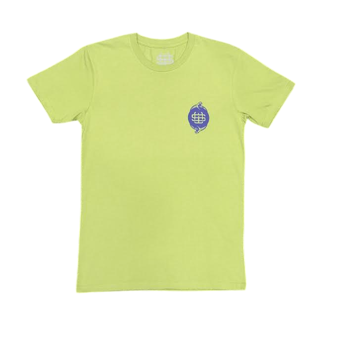 Slick's Skate Store Snake T-Shirt - Kiwi