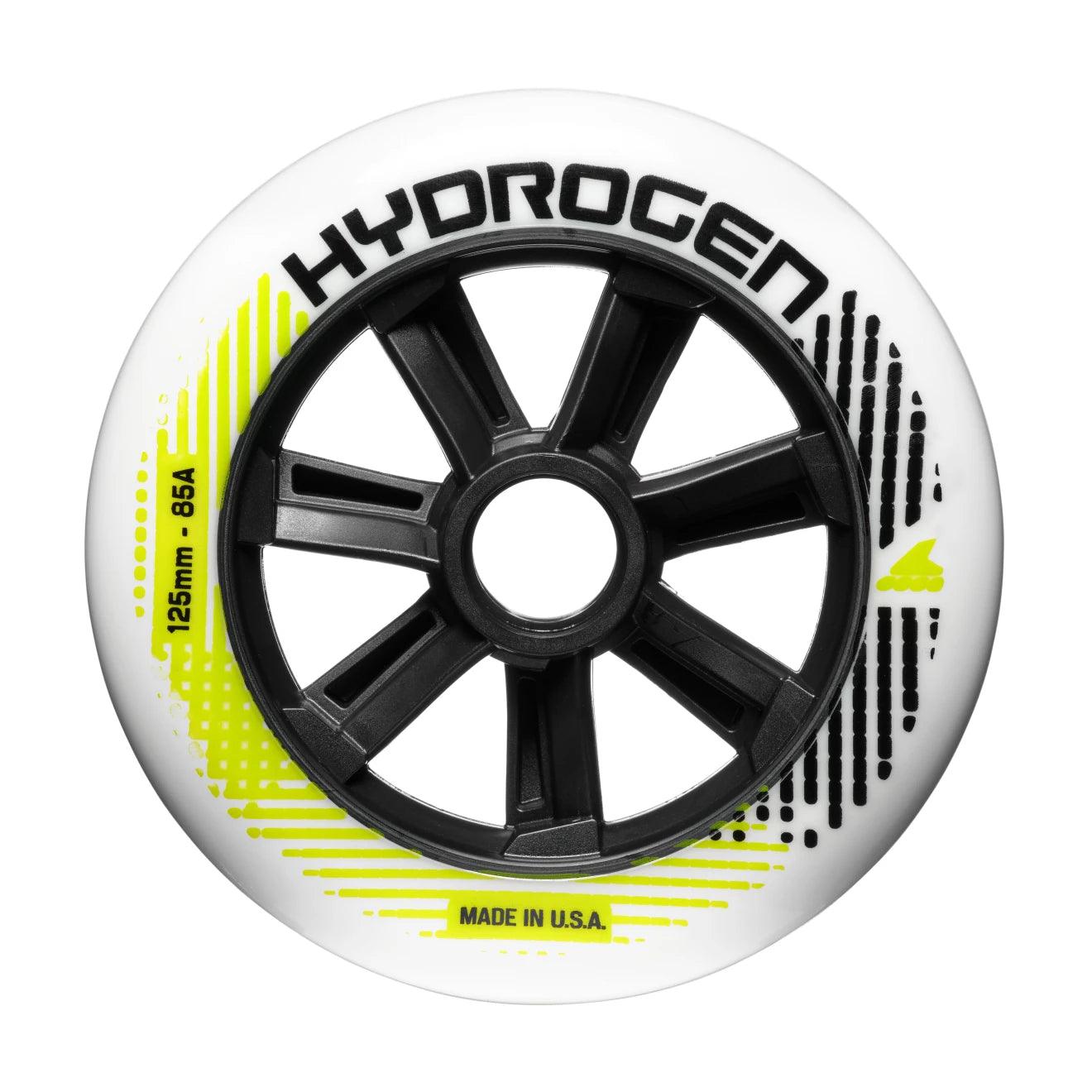 Rollerblade Hydrogen Inline Skate Wheels 125mm 85a - Set of 6