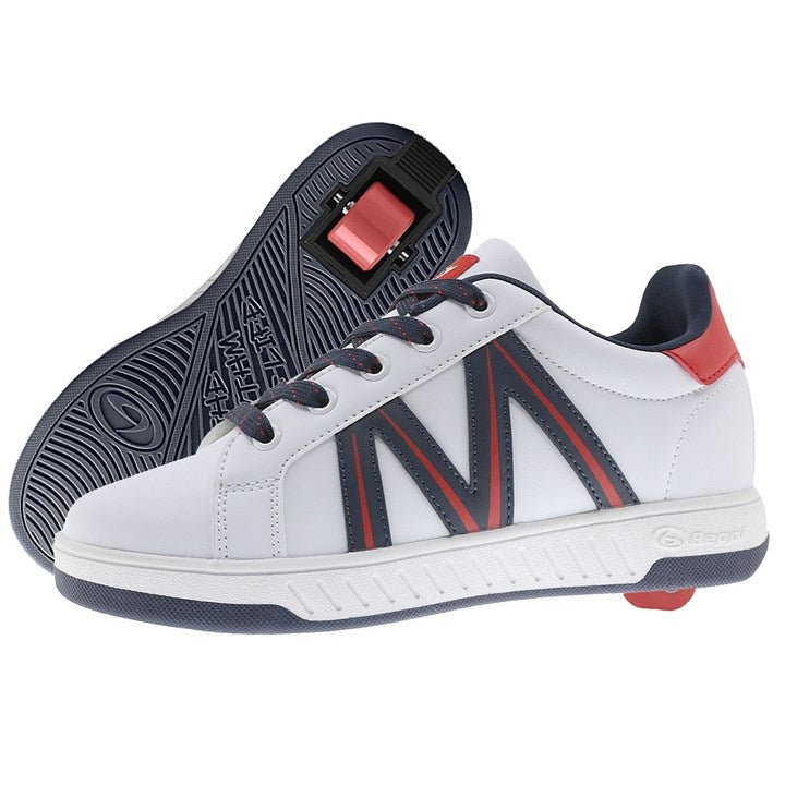 Breezy Rollers Classic - White/Navy/Red