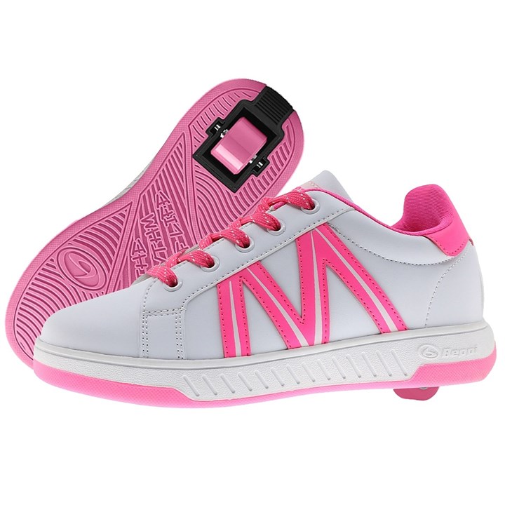 Breezy Rollers Classic - Blanco/Rosa