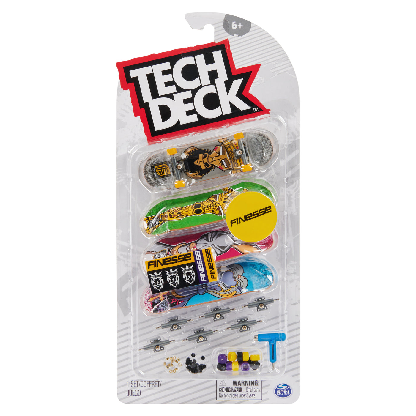 Pack de 4 touches Tech Deck Ultra DLX - Aléatoire