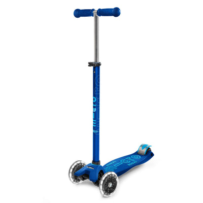 Maxi Micro Deluxe LED Scooter - Navy