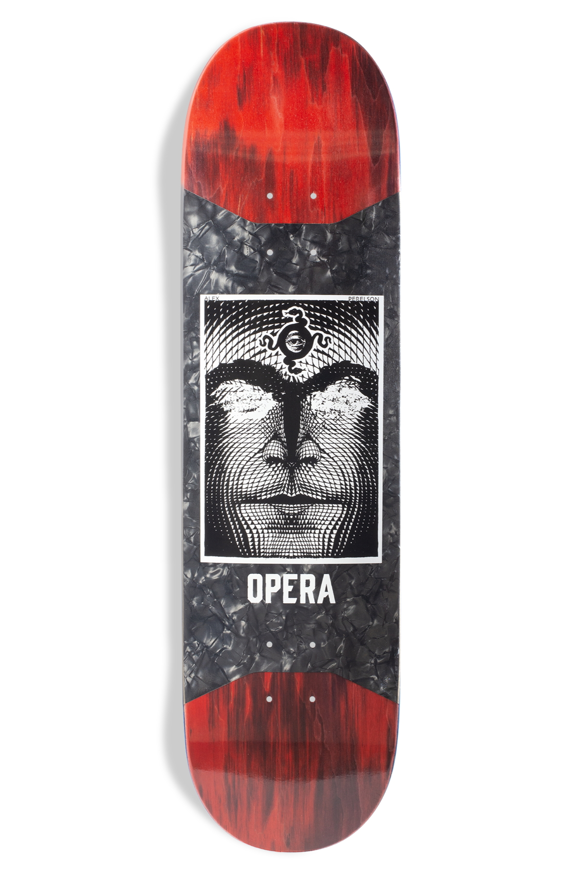 Opera Alex Perelson No Evil Ex7 Slick Shield Skateboard Deck - 8.38"