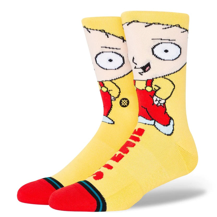 Stance Stewie Crew Socks - Yellow