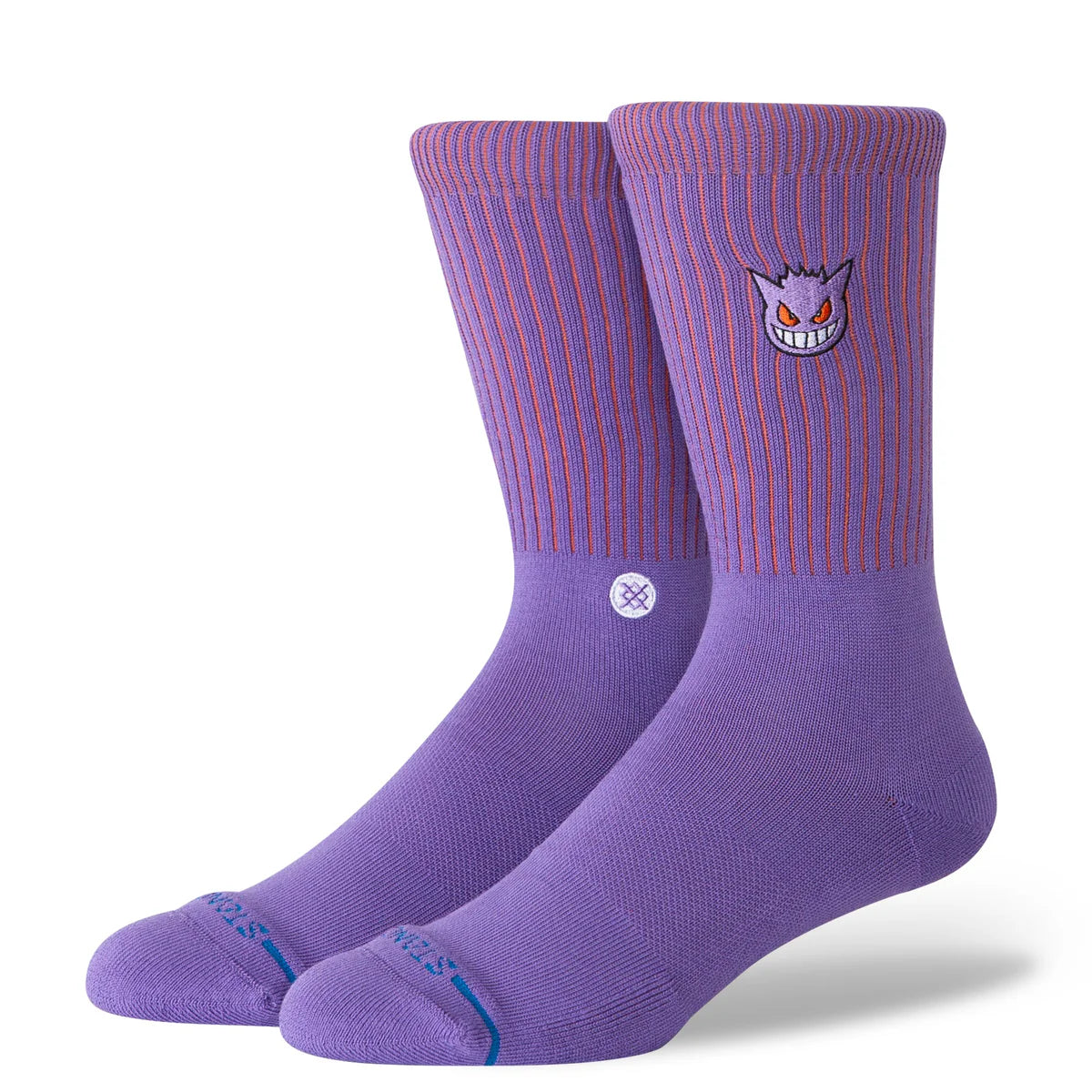 Stance Gengar Crew Socks - Purple