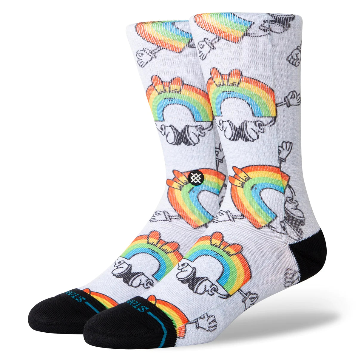 Stance Vibeon Crew Rainbow Socks