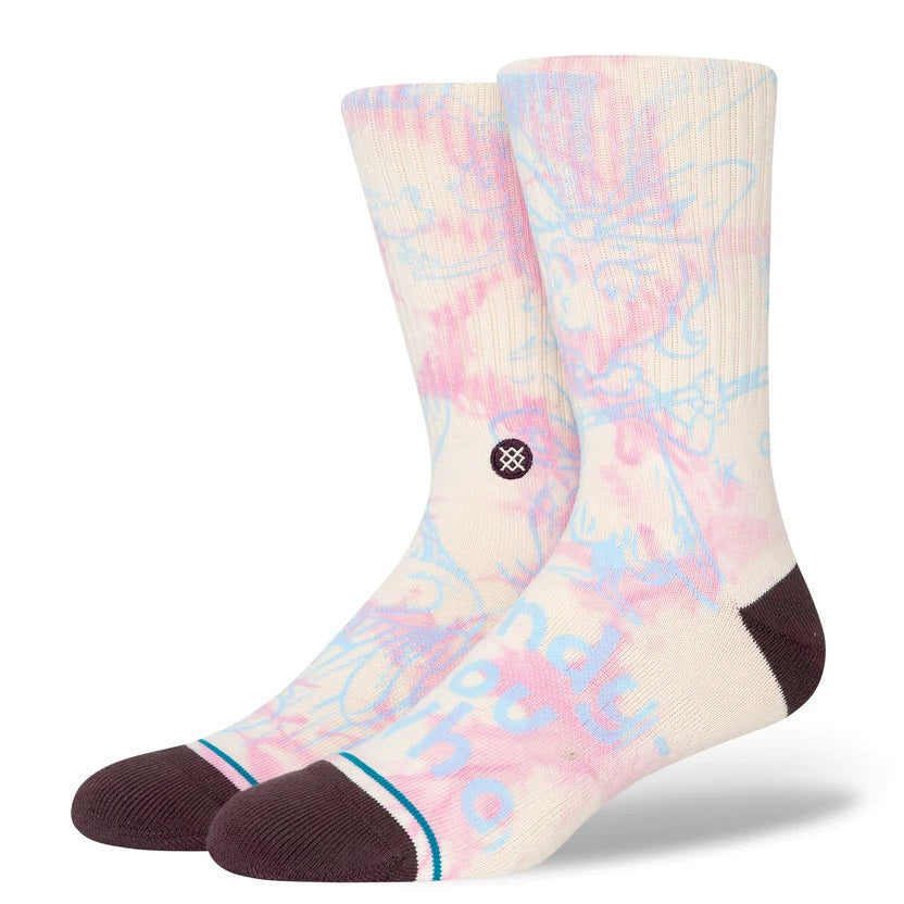 Stance Cindy Lou Who Crew Socks - Off White