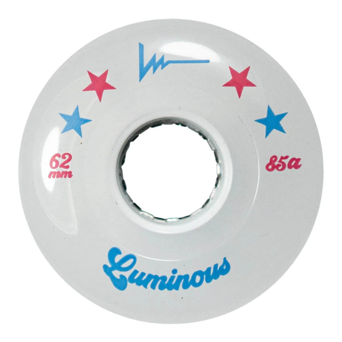 Luminous Light Up Quad Wheels All Stars 62mm - 4 Pack