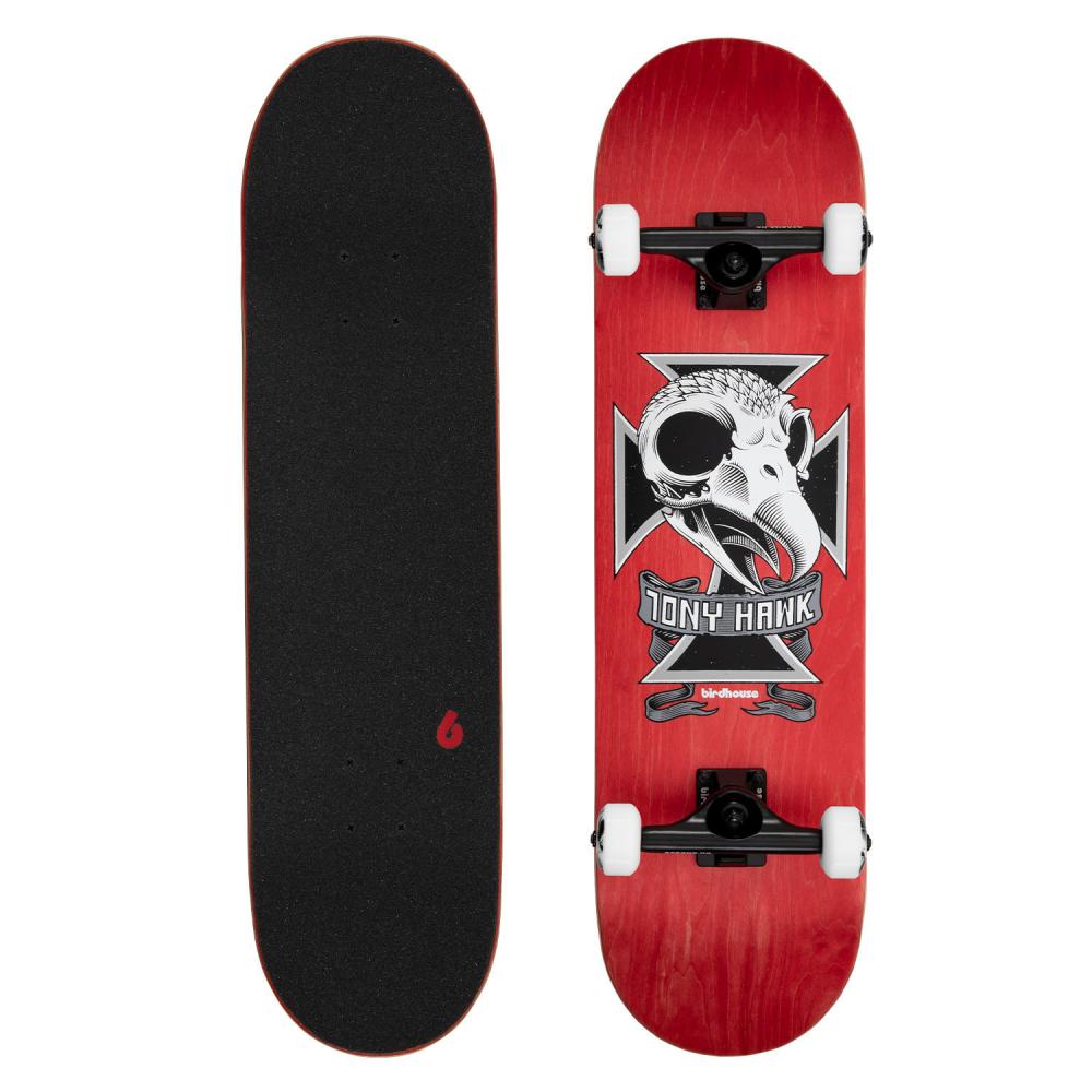 Birdhouse Stage 3 Skull 2 Skateboard - 8.25