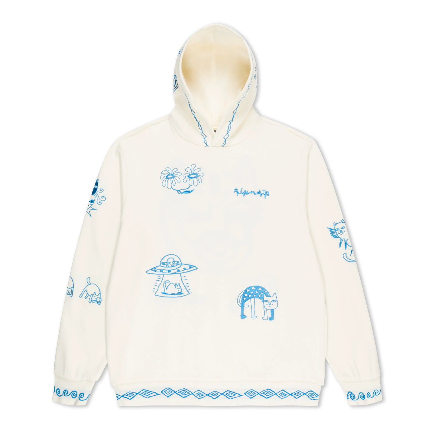 RIPNDIP Blonded Hoodie - Off White