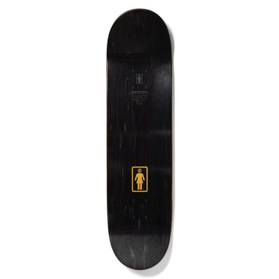 Planche de skateboard Girl X Preduce Brophy Jaune - 8,375"