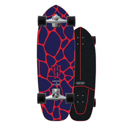 Carver Kai Lenny Lava Surfskate Board - 31"