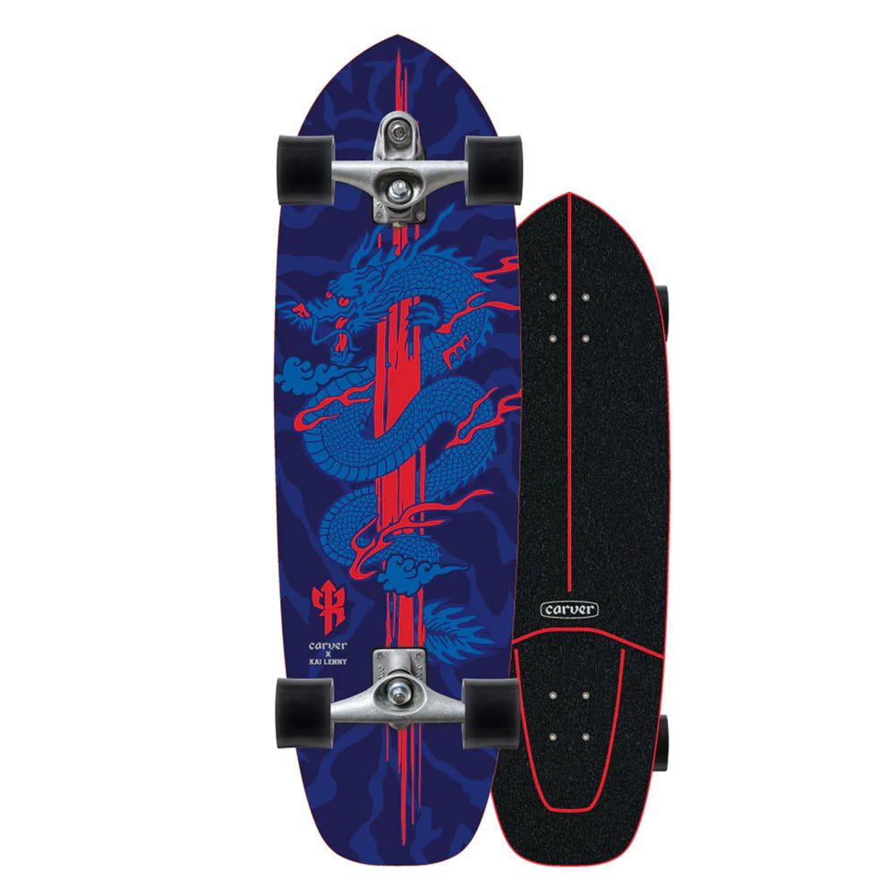 Carver Kai Lenny Dragon Surfskate Board - 34"