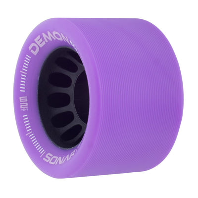 Sonar Demon EDM Purple Roller Skate Wheels 62mm 95a - Set of 4