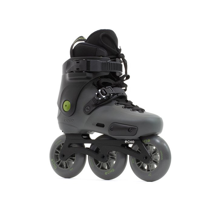 Echo Sonar 3 Wheel Freeskates - Black