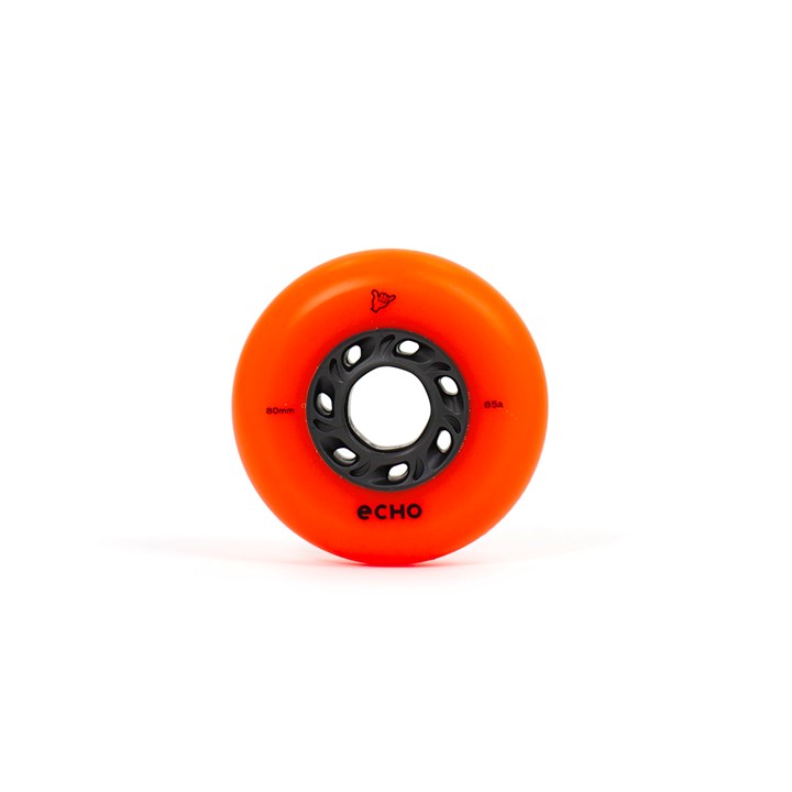 Echo Drift Orange Wheels 80mm 85a - Set of 4