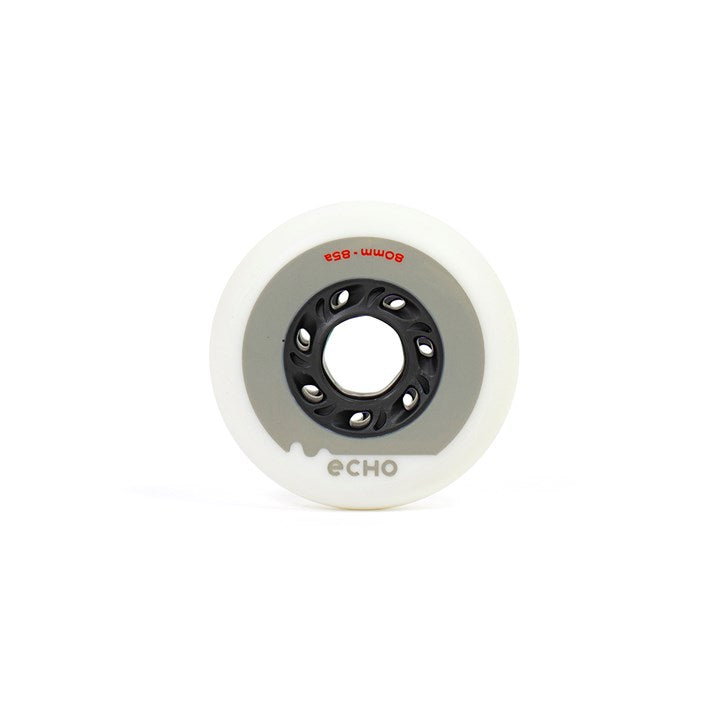 Echo Drift White/Cream Wheels 80mm 85a - Set of 4