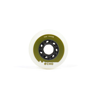 Echo Drift White/Green Wheels 80mm 85a - Set of 4