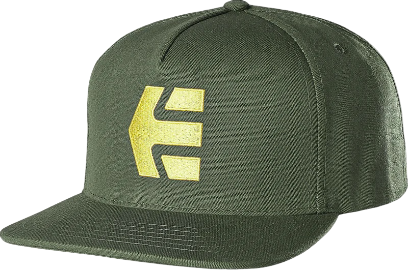 Etnies Icon Snapback Hat - Militaire