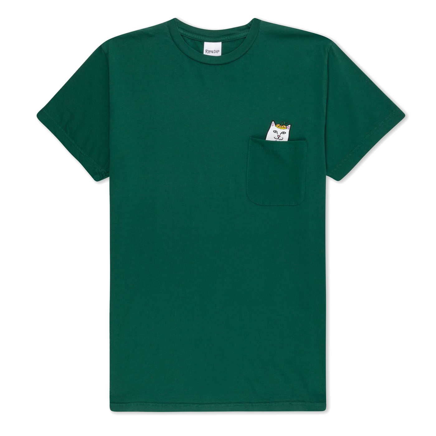 RIPNDIP Camiseta con bolsillo Pumpkin Nerm - Verde cazador