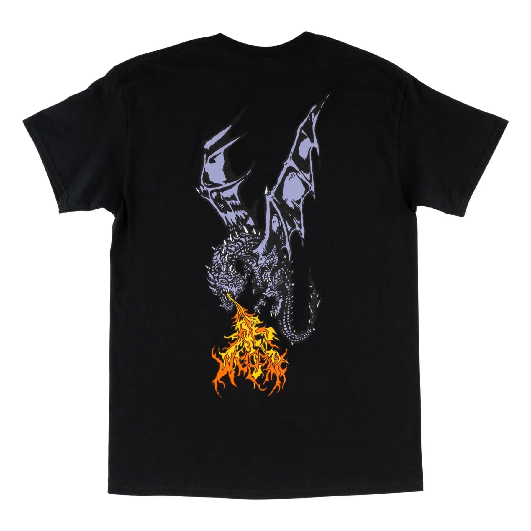 Welcome Fire Breather T-Shirt - Black – Slick's Skate Store