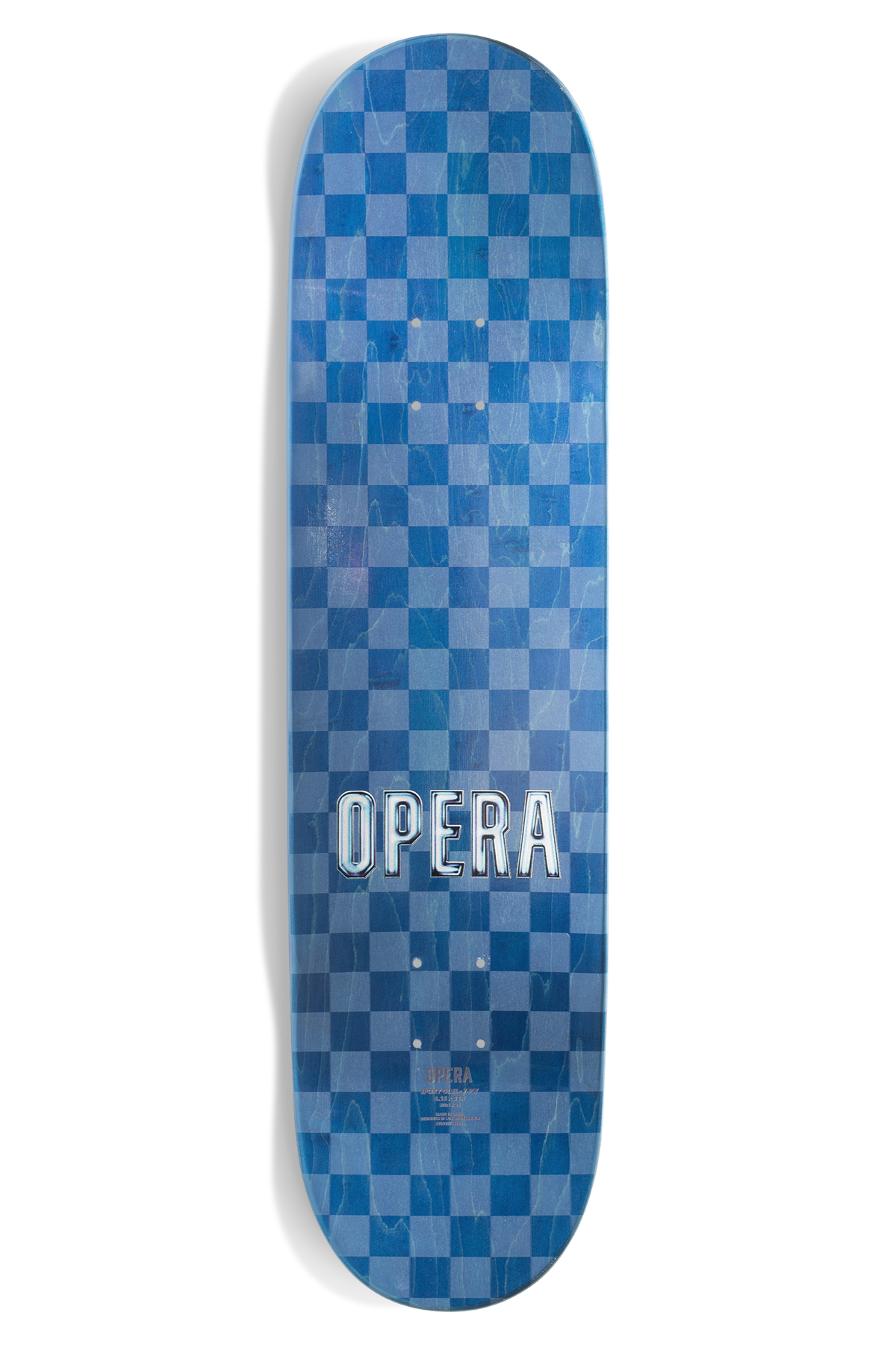 Opera Trey Wood Pendant Ex7 Skateboard Deck - 8.25"